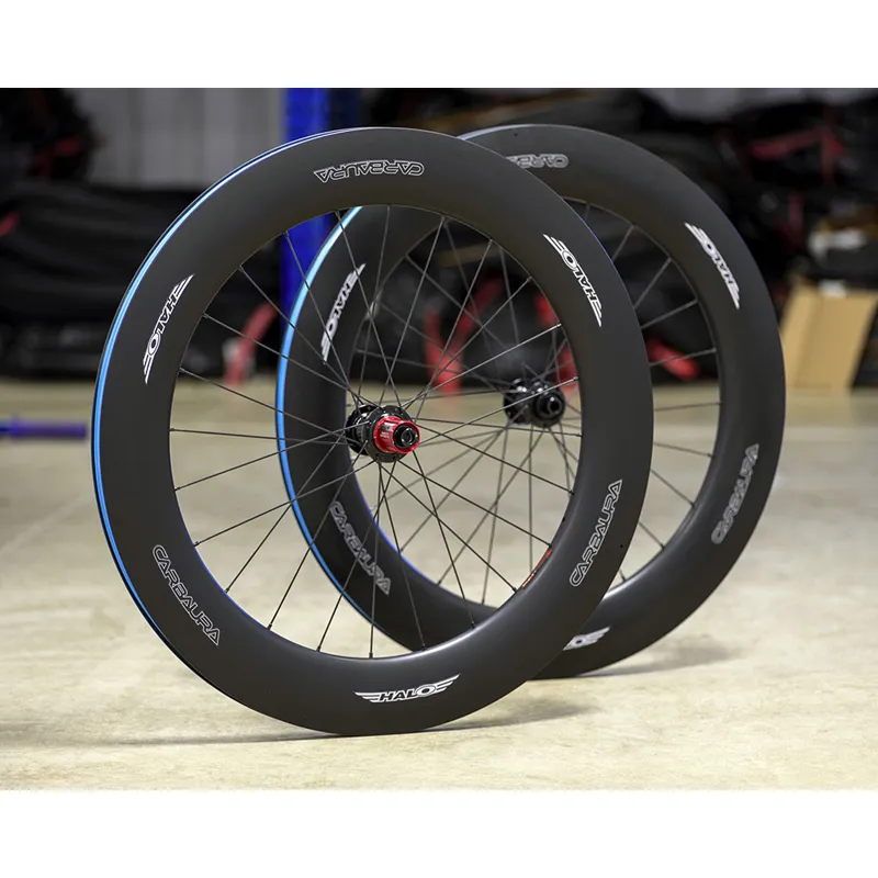 Halo Carbaura 700 RCD 80mm Wheelsets in Black-1