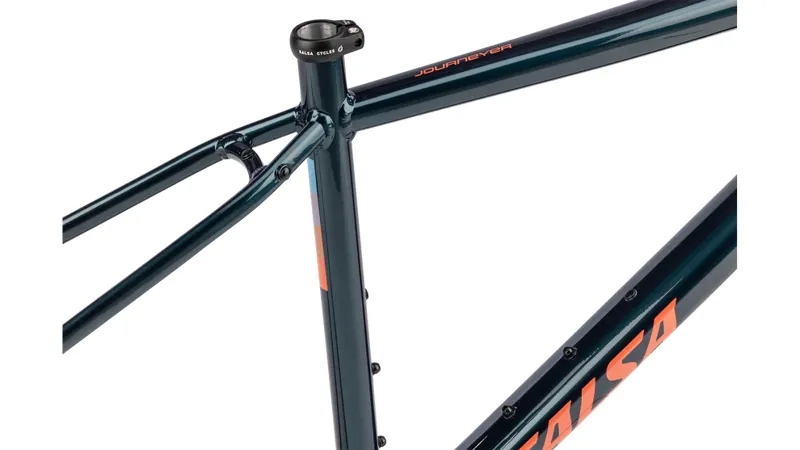 Salsa Journeyer Drop Bar Frameset in Midinght Blue-2