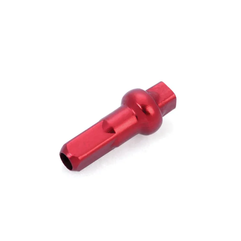 Halo Aero Alloy Nipples in Red
