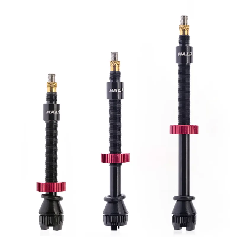 Halo Hi Flow Tubeless Valves 44mm in Black-1