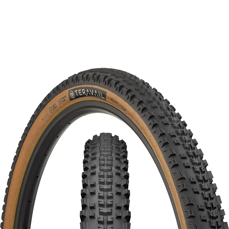 Teravail Ehline 29 Light and Supple in Black/Tan - 29x2.30