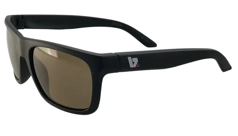 BZ Optics Urban Amber Lens Glasses in Matt Black-1