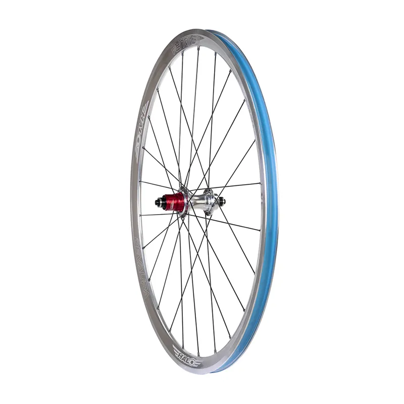 Halo Devaura RS2 700c Rear Wheels in Silver with Black Spokes-2