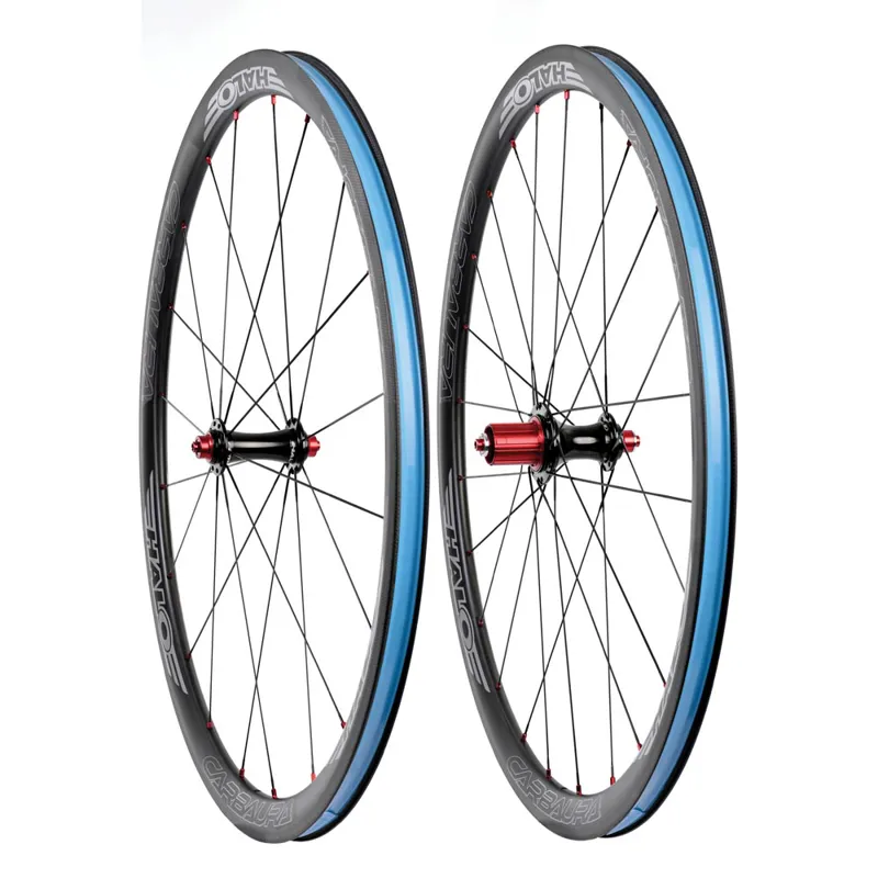 Halo Carbaura RC Wheel Set 700c 35mm Deep Carbon Road