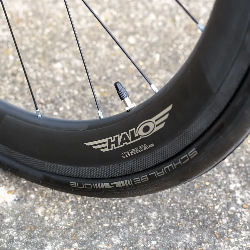 Halo Carbaura RC50 RS2 Supadrive Wheelset with Black Hubs-4