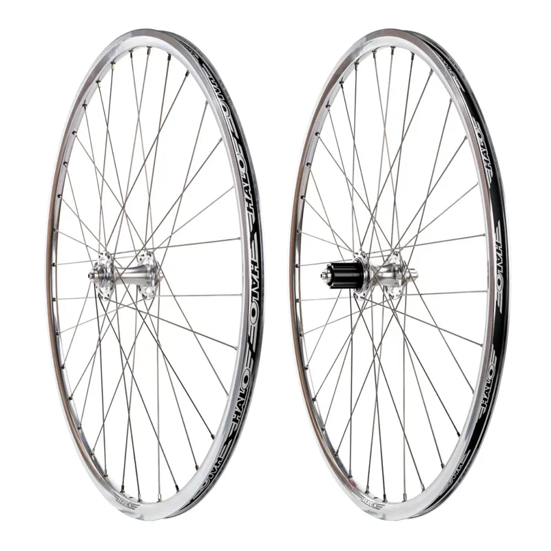 Halo Retro 700c Rear Wheels in Polished Silver-4
