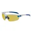 BZ Optics PHO HD Yellow Polarised Glasses in White with Blue Trim