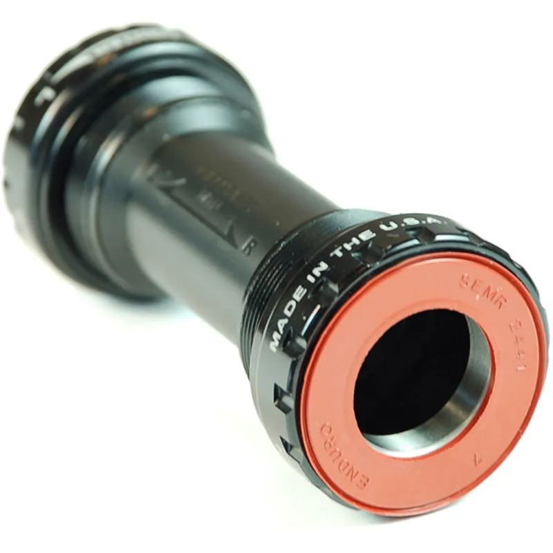 Wheels Manufacturing BSA Threaded Frame 22/24mm ABEC-3 Bearing Bottom Bracket in Black