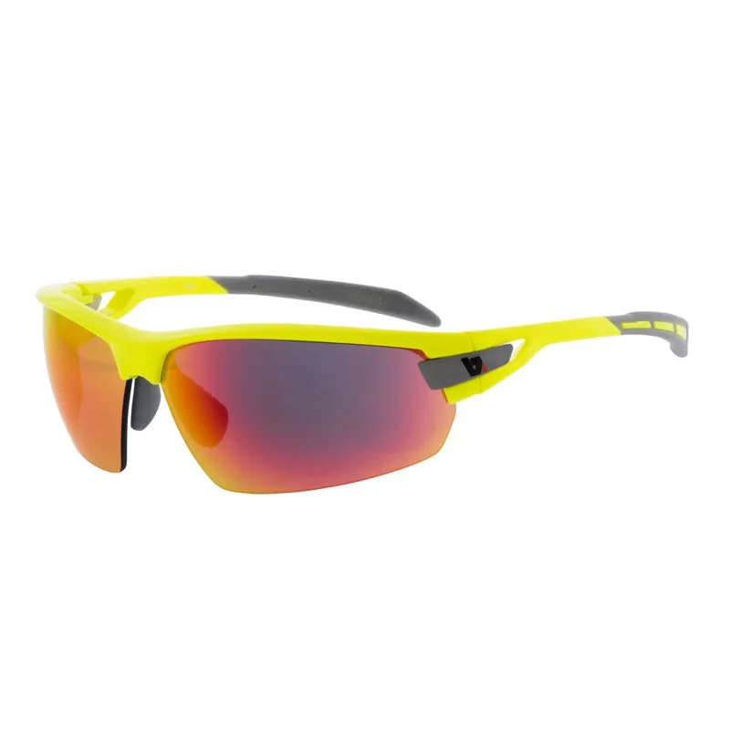 BZ Optics PHO Mirrored Glasses - Fire lens in Yellow