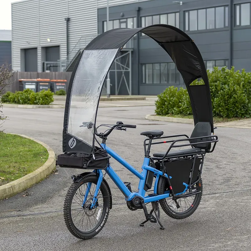 Benno Bikes Rainbow Rain Cover-1