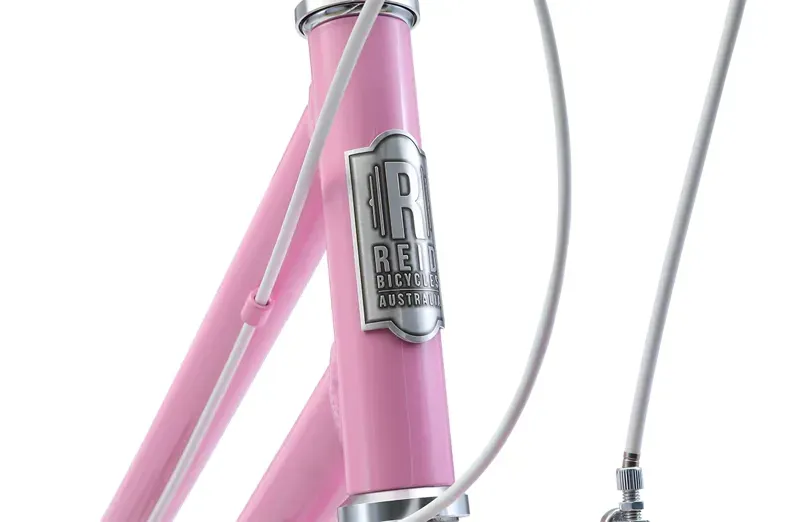 Reid Ladies Classic 7-Speed Vintage Shopper Bike in Pink-7
