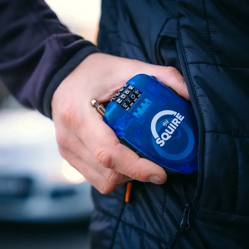 Squire Retrac Max - Combination Cable Bike Lock-3