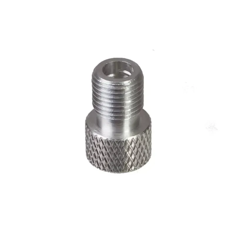 Halo Alloy Presta Valve Adaptors in Silver