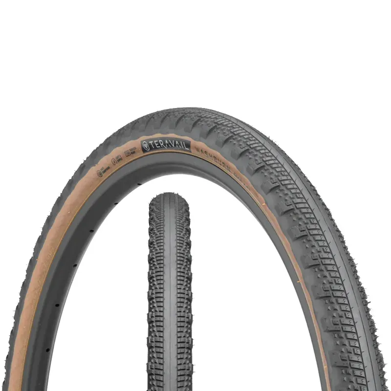 Teravail Washburn 700c Light and Supple in Black/Tan - 700x38/42