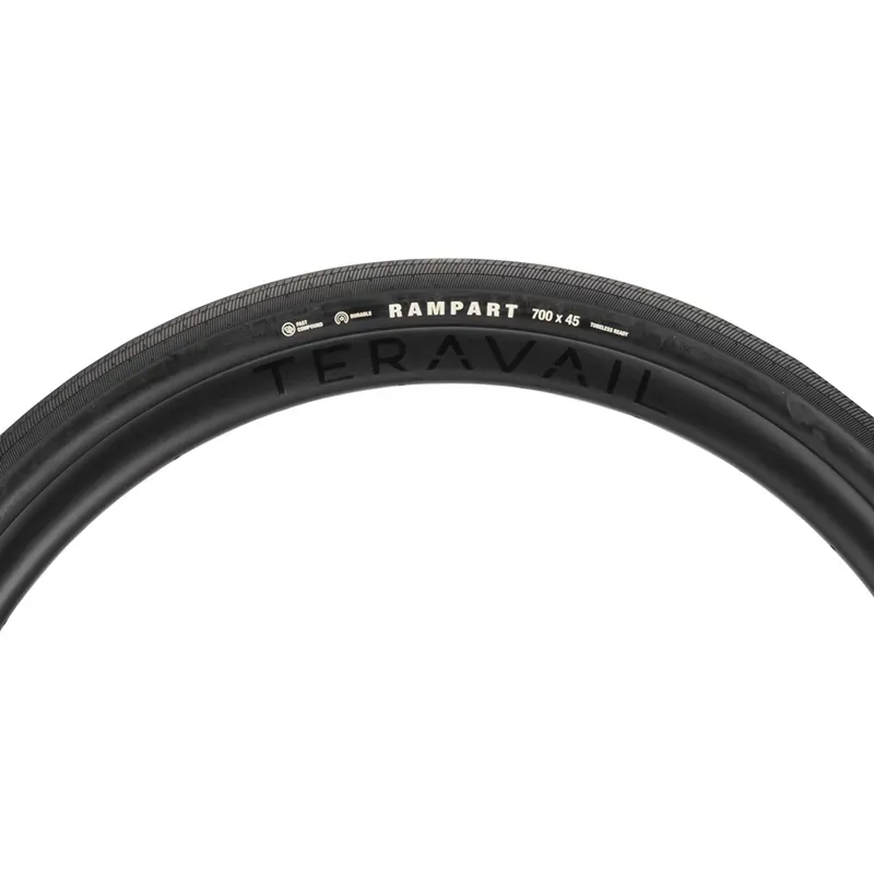 Teravail Rampart Gen 2 Durable Tyre in Black - 700x32/35/40/45/50-1
