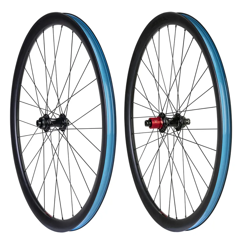 Halo Carbaura XCD 35mm Carbon Gravel Wheelset-2
