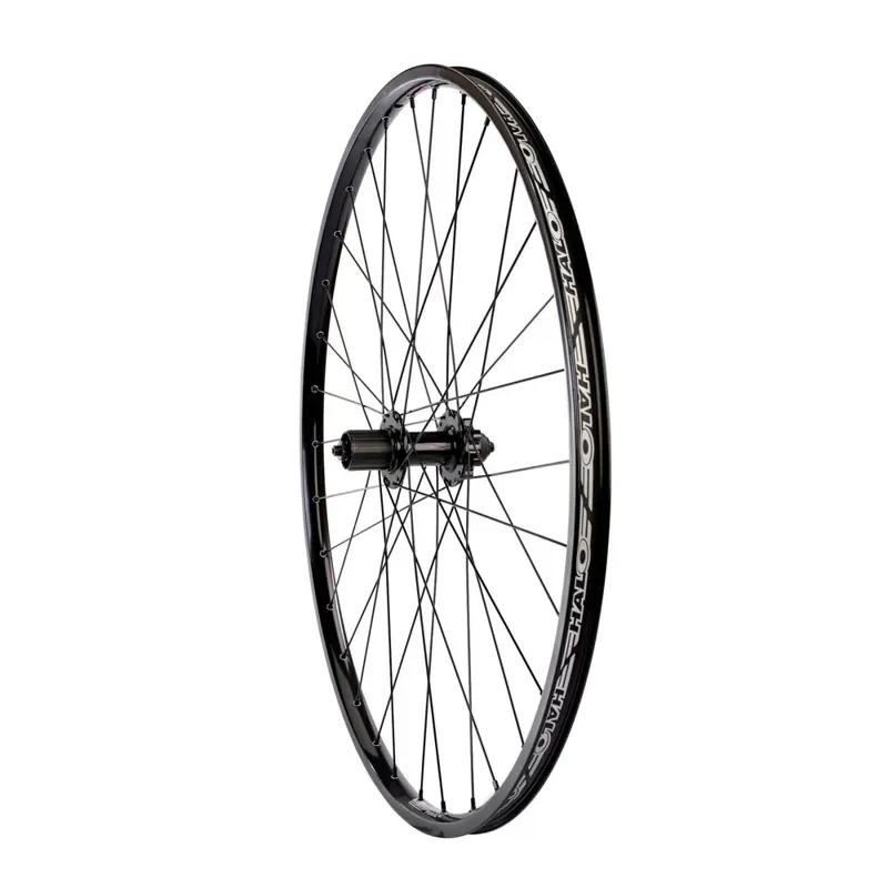 Halo White Line Urban Disc Shimano HG 700c Wheels in Black